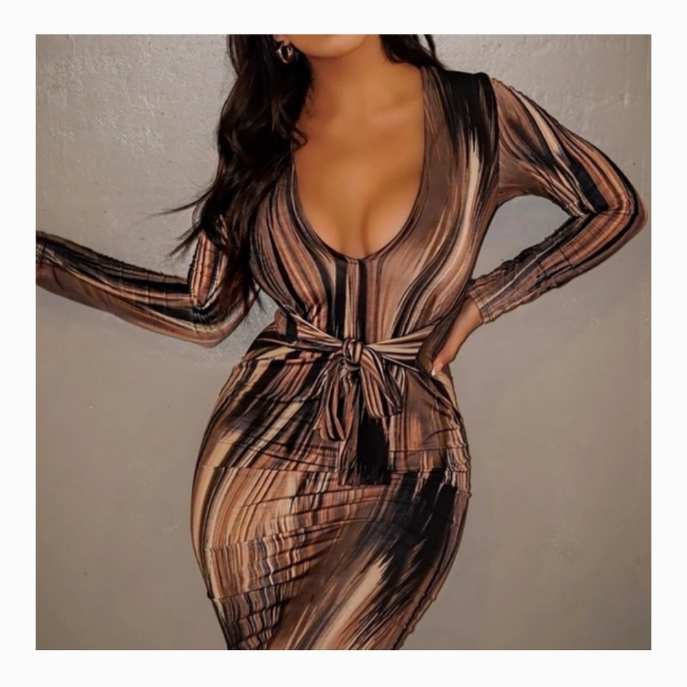 Fashion Nova mind your own business dress